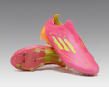 Adidas F50 sans lacets Elite – Rose / Jaune fluo
