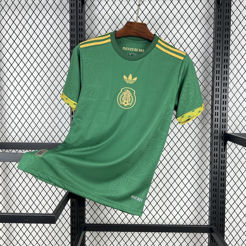 Maillot Mexique Concept Gold Vert 2025/2026