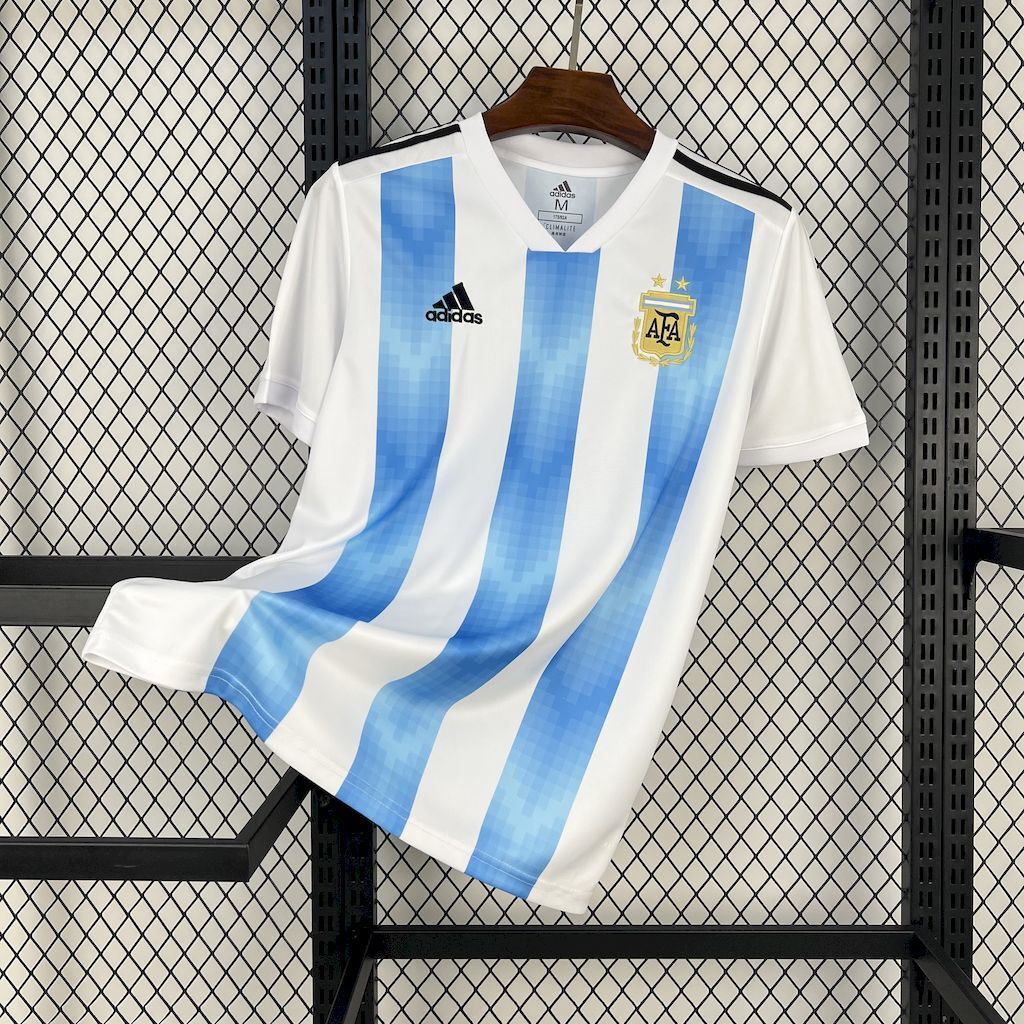 Maillot Argentine 2018 Rétro – Domicile