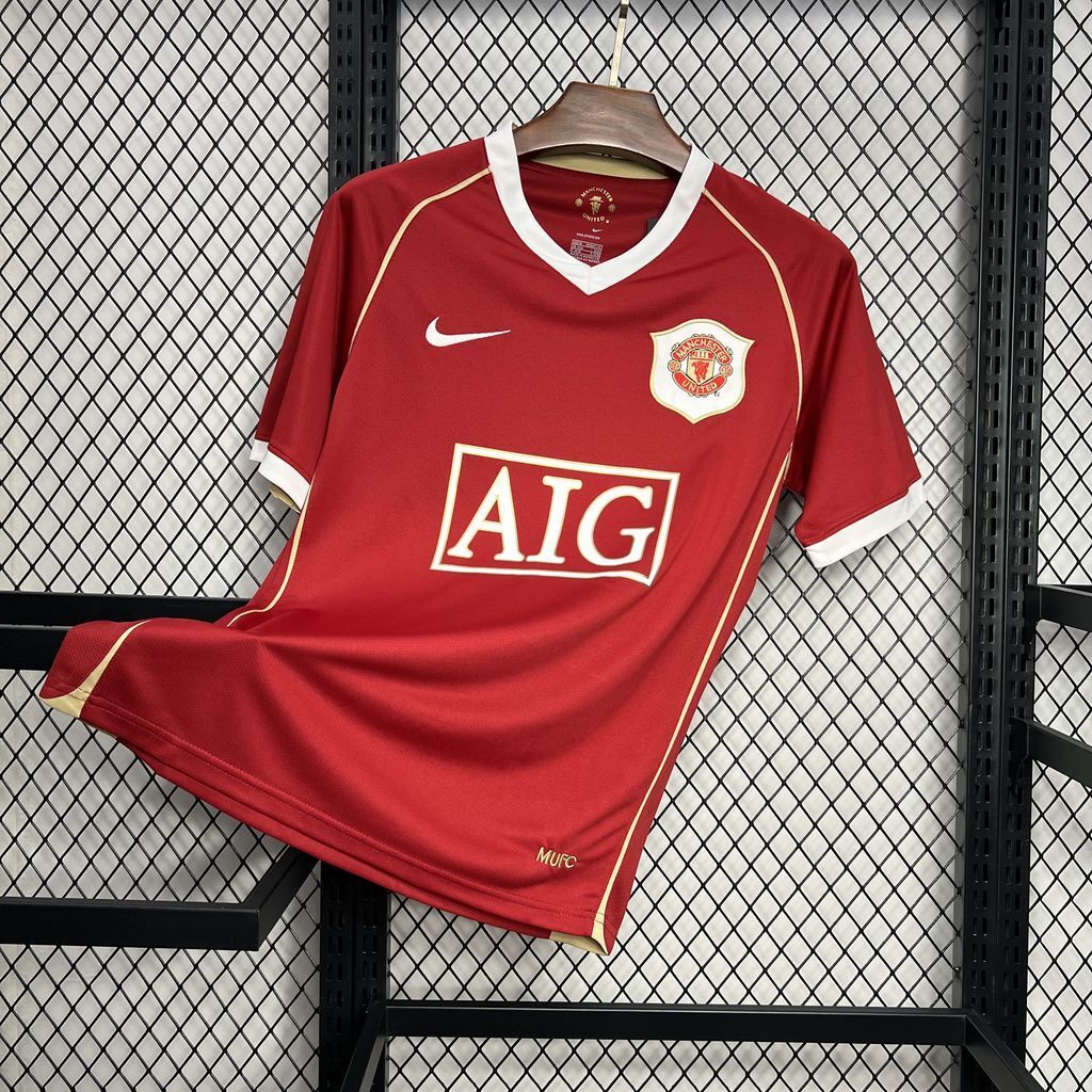 Maillot Manchester United 2006/2007 Rétro – Domicile
