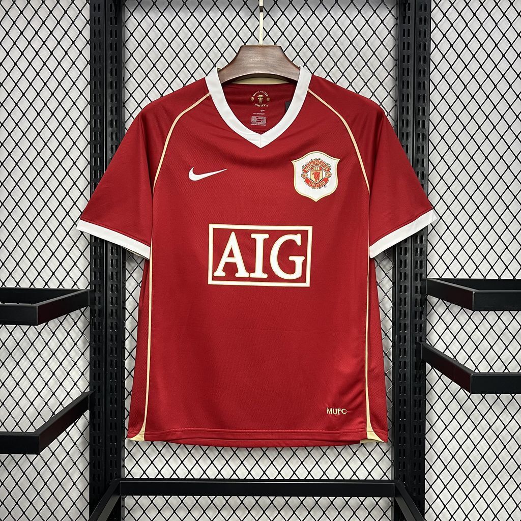 Maillot Manchester United 2006/2007 Rétro – Domicile
