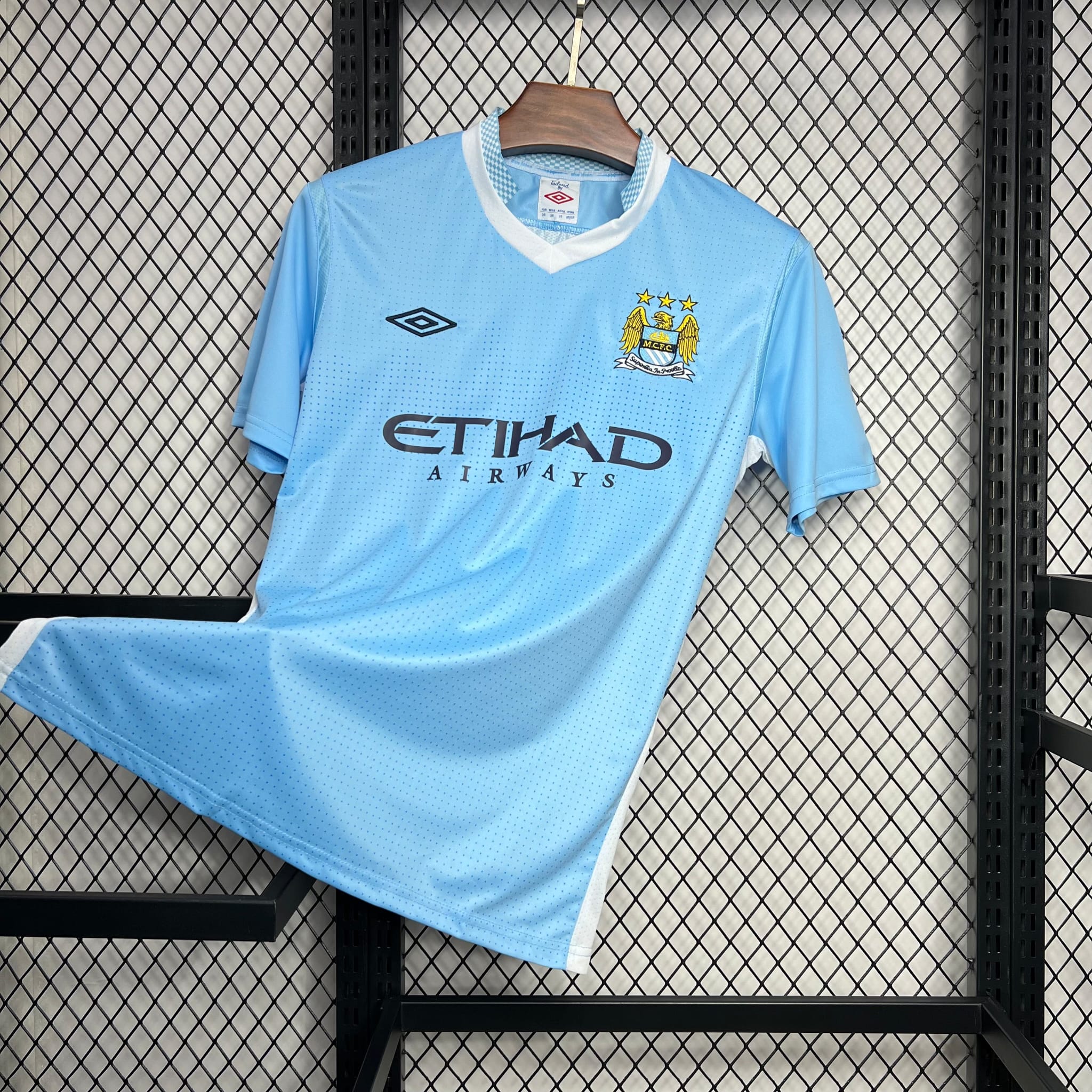 Maillot Manchester City 2011/2012 Rétro – Domicile