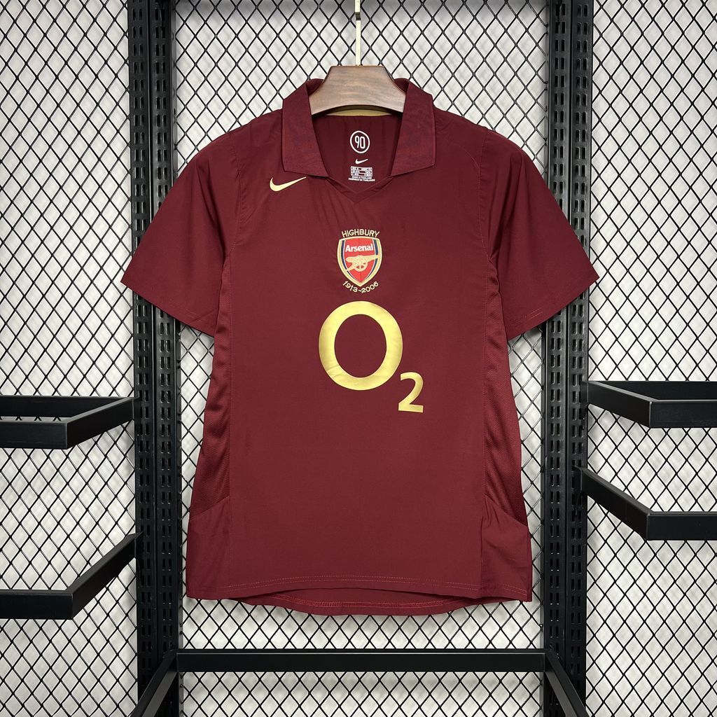 Maillot Arsenal 2005/2006 Rétro – Extérieur
