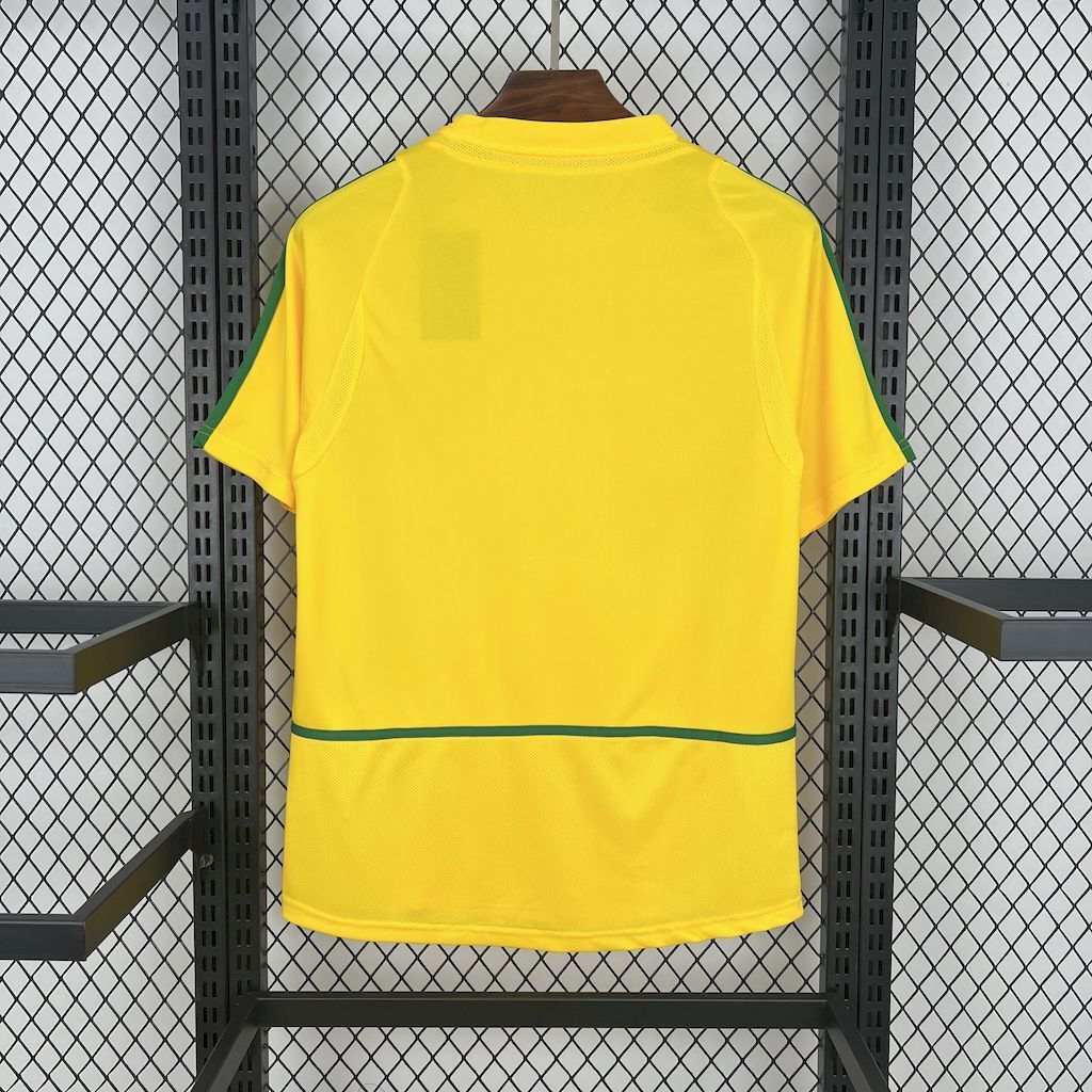 Maillot Brésil 2002 Rétro – Domicile