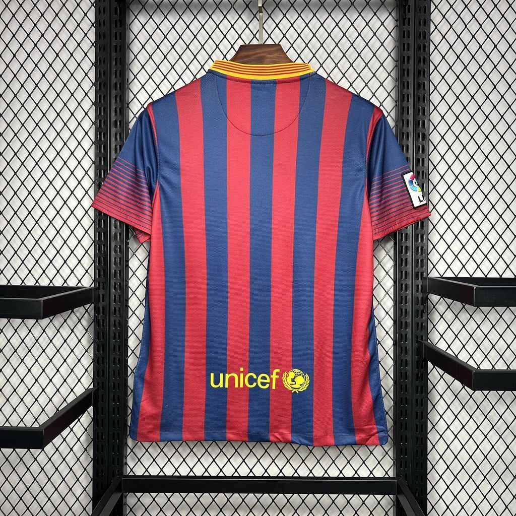 Maillot FC Barcelone 2013/14 Rétro – Domicile