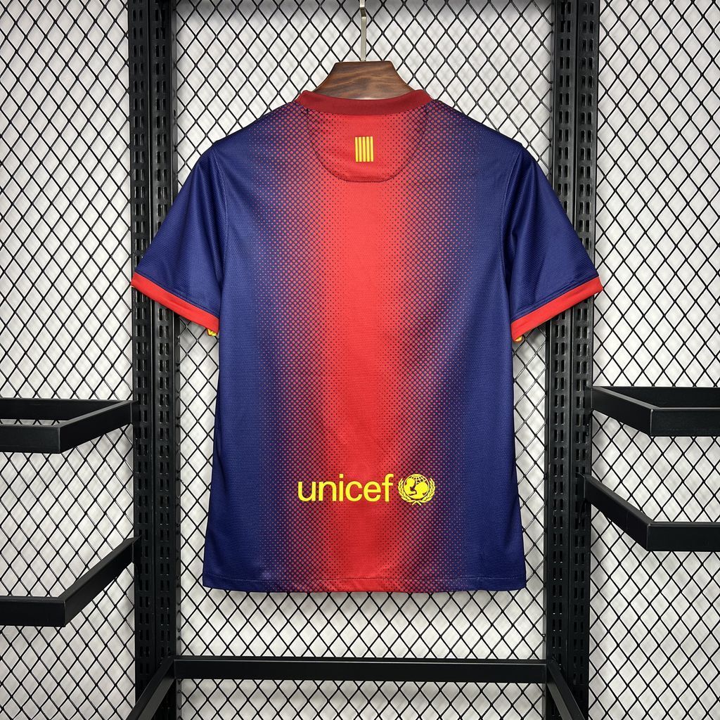 Maillot FC Barcelone 2012/13 Rétro – Domicile