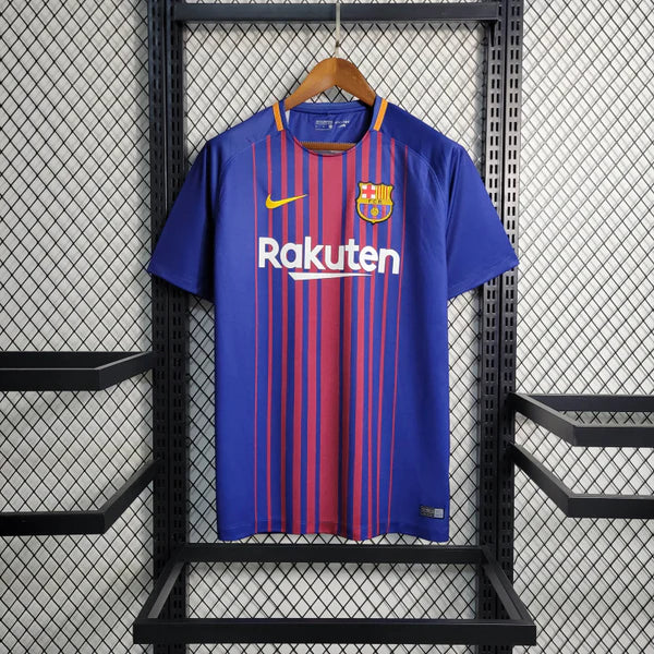 Maillot FC Barcelone 2017/18 Retro - Domicile