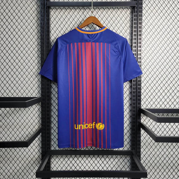 Maillot FC Barcelone 2017/18 Retro - Domicile