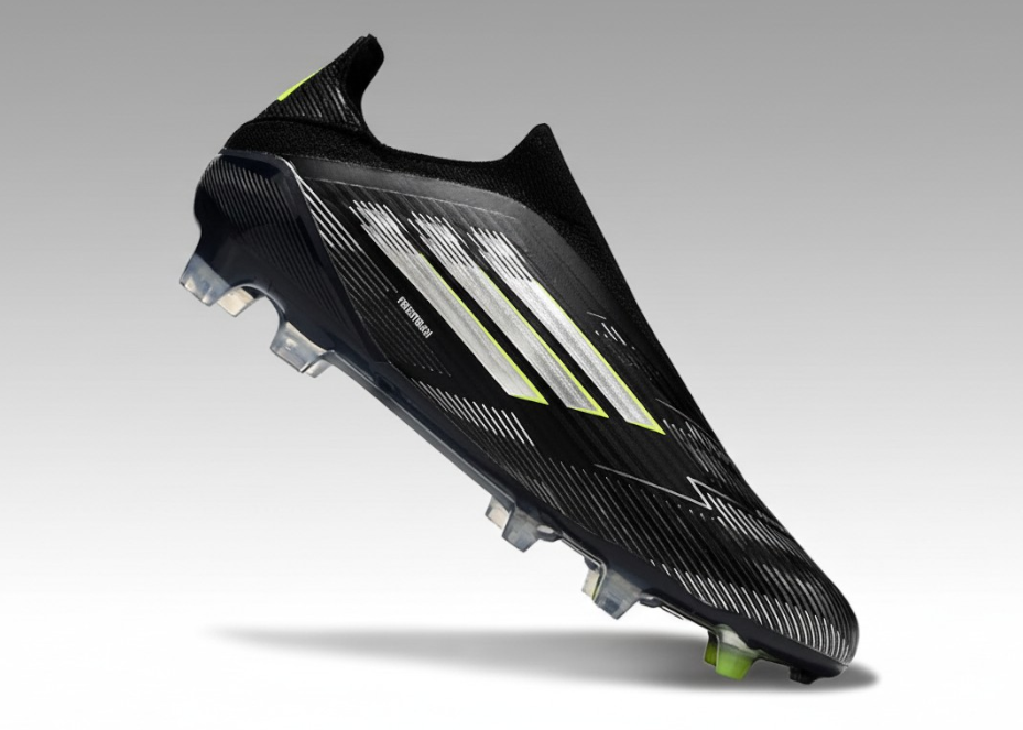 Adidas F50 sans lacets Elite – Noir / Vert fluo