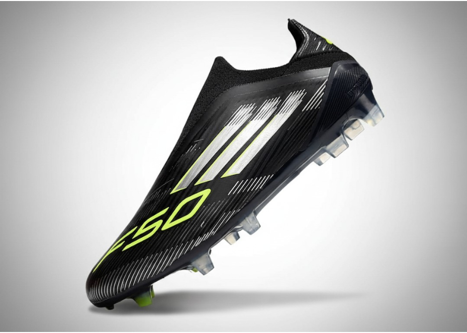 Adidas F50 sans lacets Elite – Noir / Vert fluo