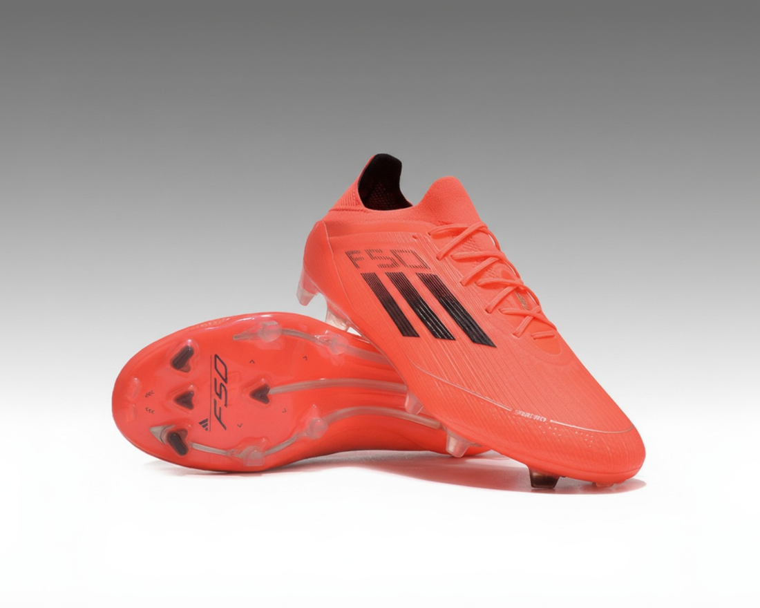 Adidas F50 sans lacets Elite – Orange fluo