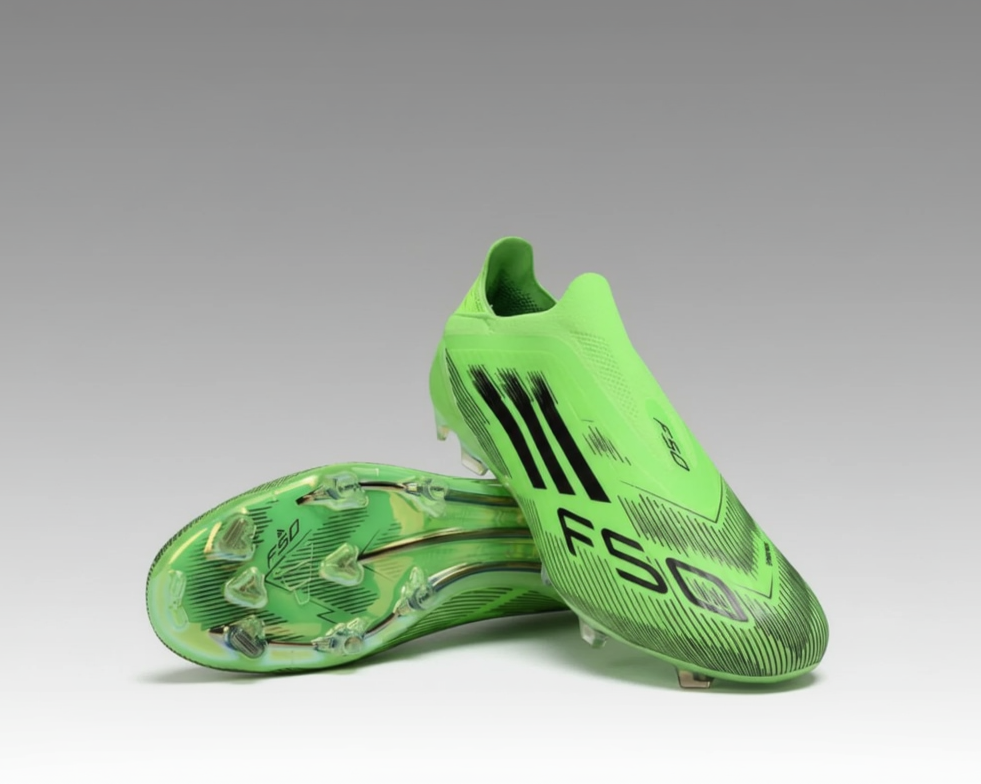 Adidas F50 sans lacets Elite – Vert fluo