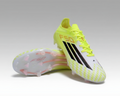 Adidas F50 avec lacets Elite – Jaune fluo / Blanc