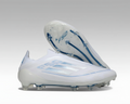 Adidas F50 sans lacets Elite – Blanc / Bleu