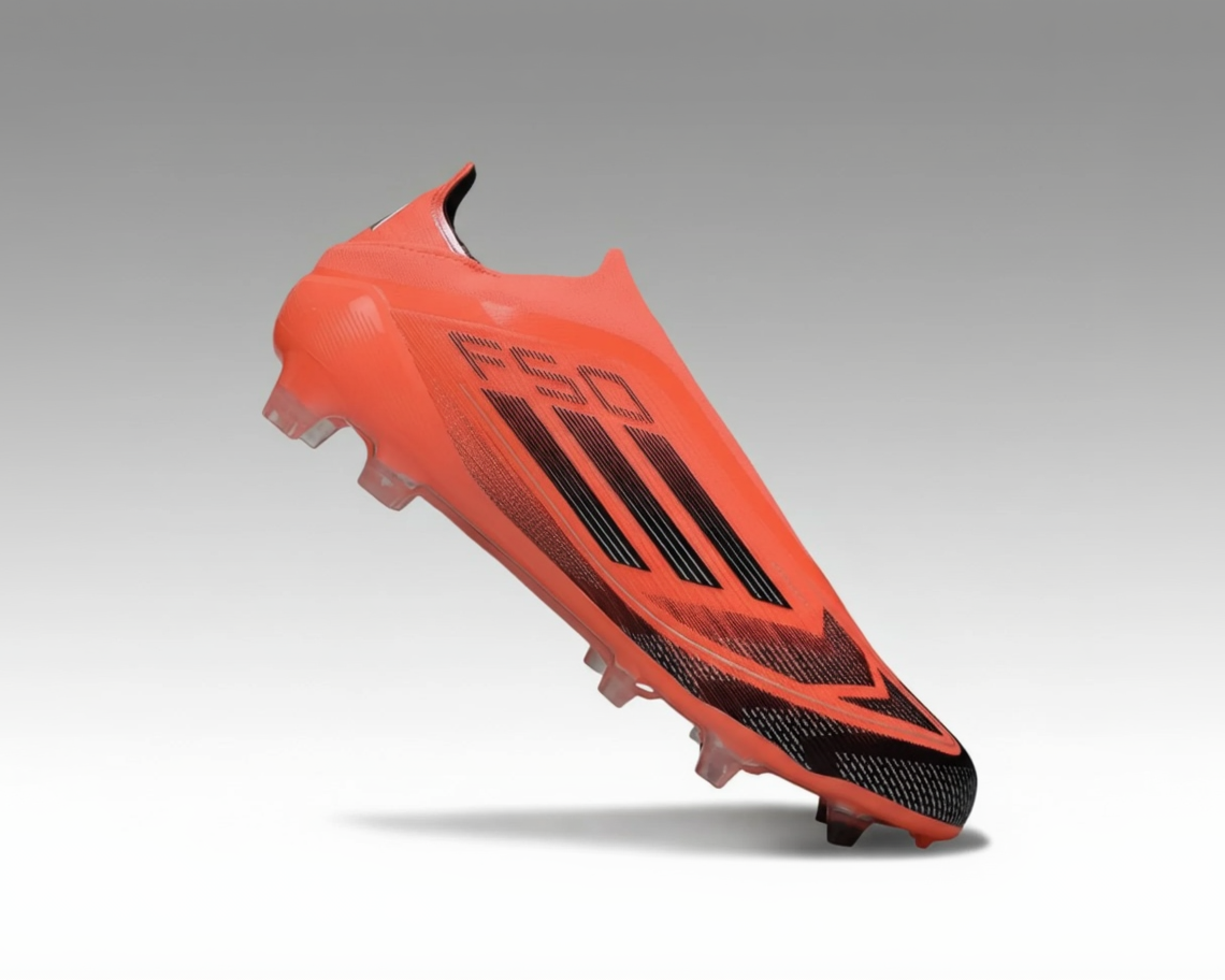 Adidas F50 sans lacets Elite – Orange / Noir