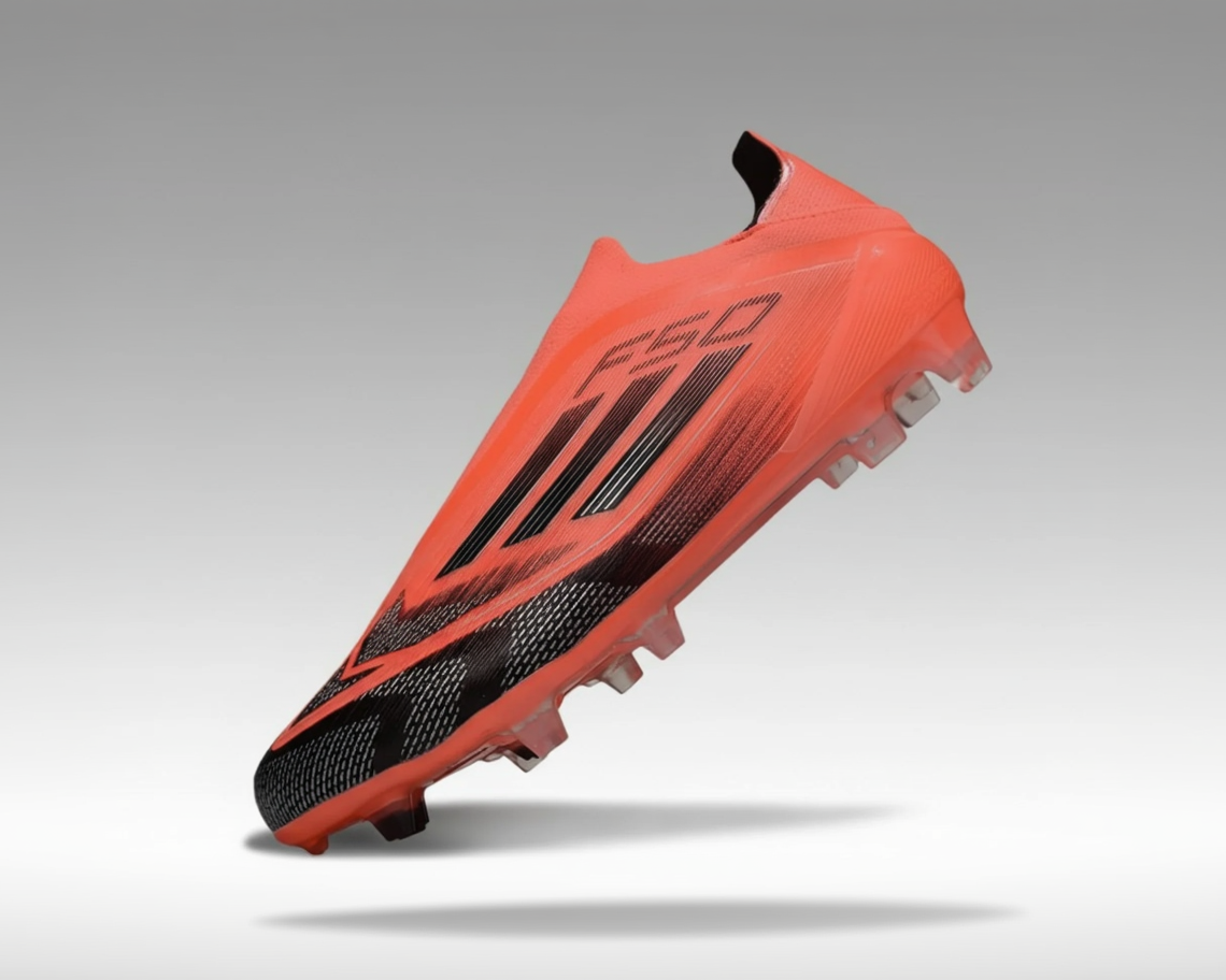 Adidas F50 sans lacets Elite – Orange / Noir