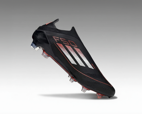 Adidas F50 sans lacets Elite – Noir / Rouge
