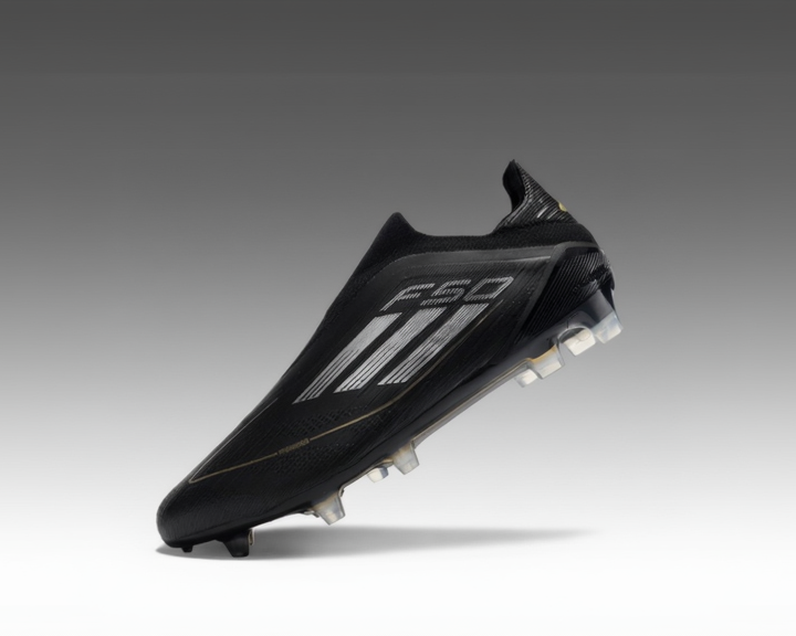 Adidas F50 sans lacets Elite – Noir / Vert / Or