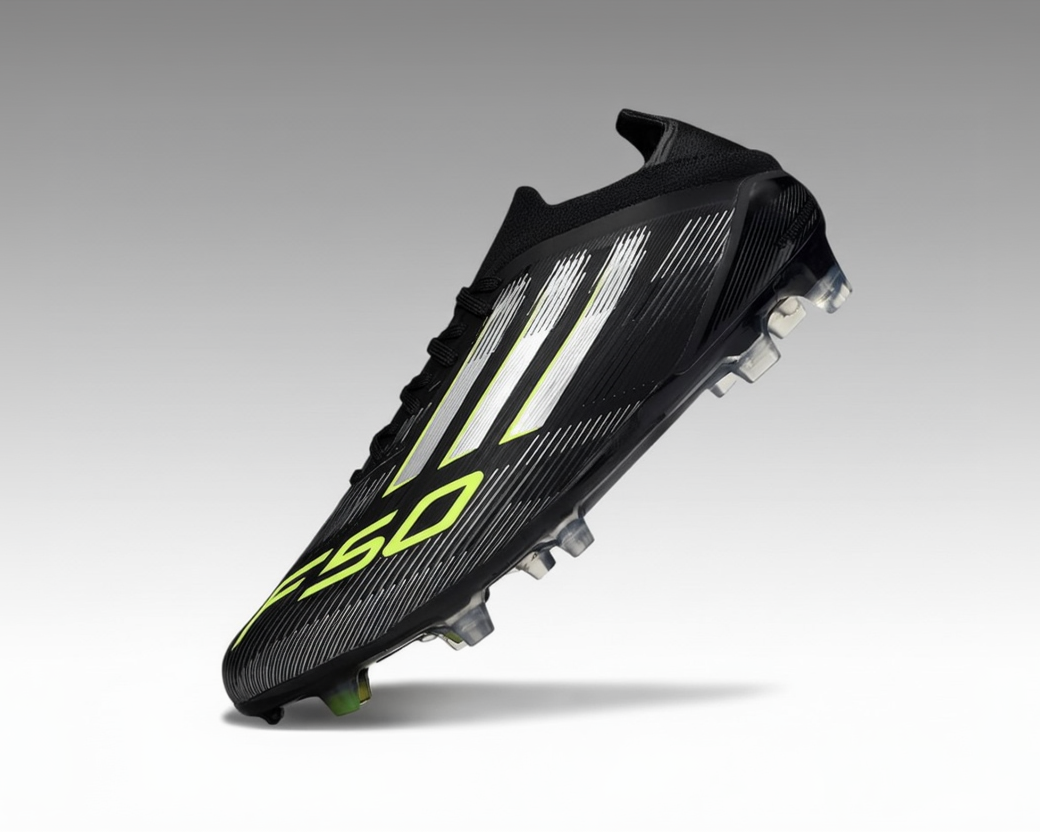 Adidas F50 avec lacets Elite – Noir / Vert