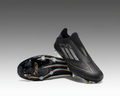 Adidas F50 sans lacets Elite – Noir / Vert / Or