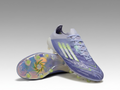 Adidas F50 avec lacets Elite – Violet / Vert Irisé
