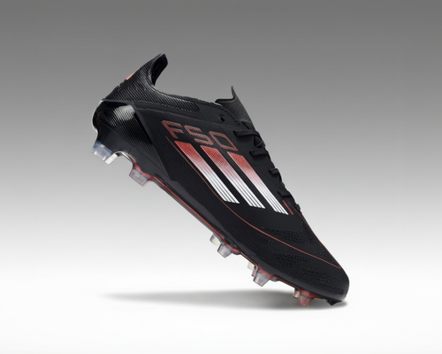 Adidas F50 avec lacets Elite – Noir / Rouge
