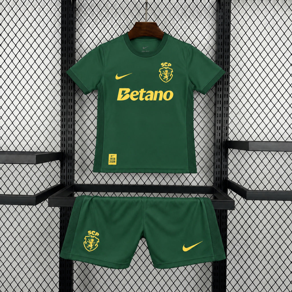 Kit Enfant Sporting CP 120th Anniversaire 2026/27 – Edition Spécial