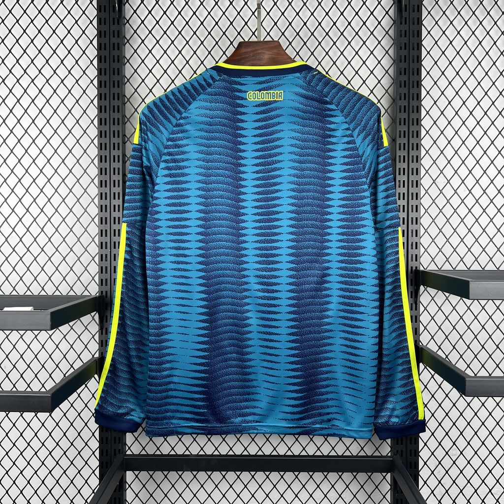 Maillot Colombie Manches Longues Coupe du Monde 2026 – Extérieur