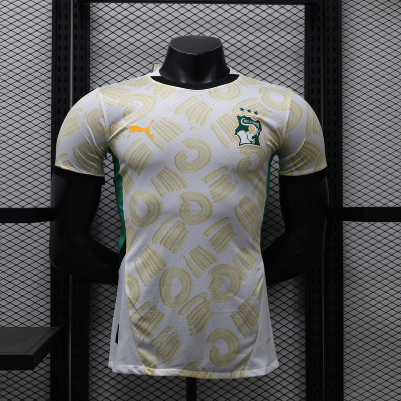 Maillot Côte d'Ivoire 2025 Extérieur – Player Version