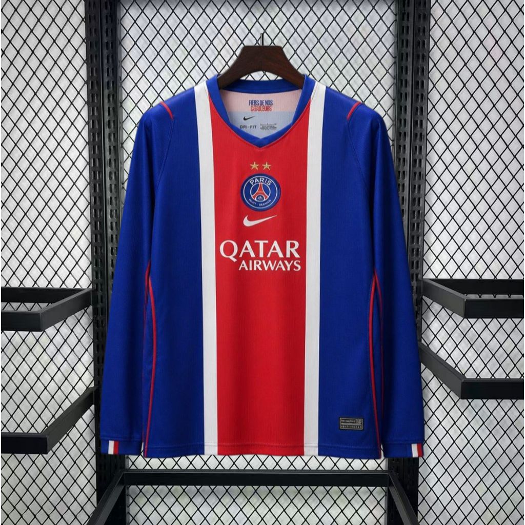 Maillot PSG Manches Longues 2026/27 2 Stars – Domicile