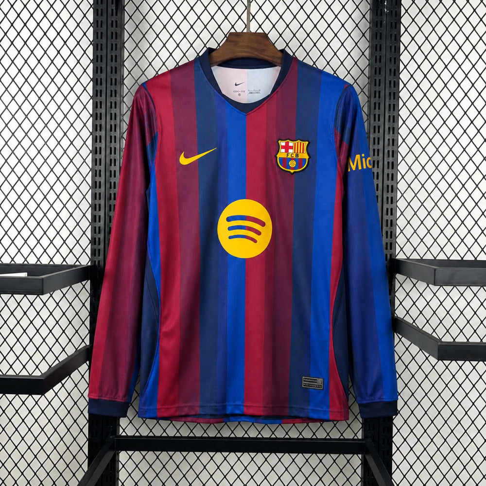 Maillot FC Barcelona Manches Longues 2026/27 – Domicile