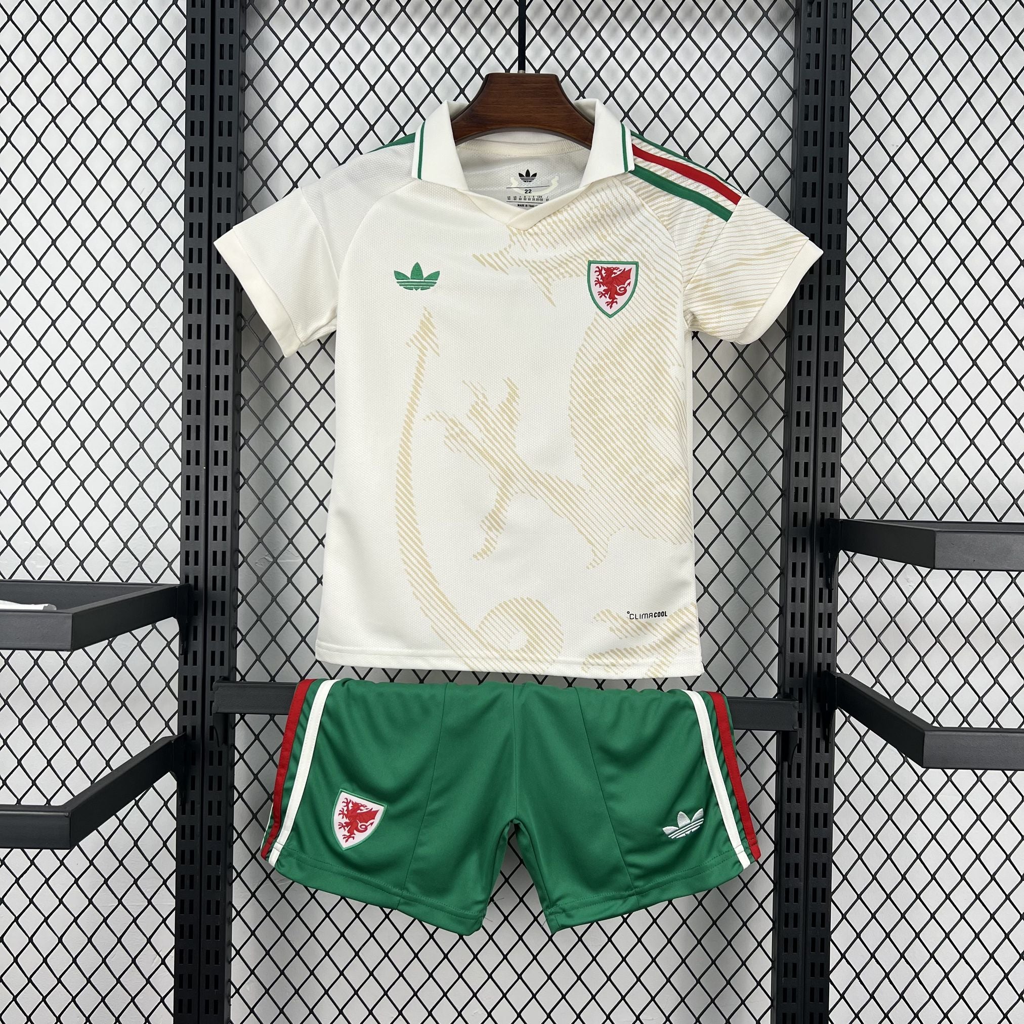 Kit Enfant Pays de Galles Coupe Du Monde 2026 – Extérieur