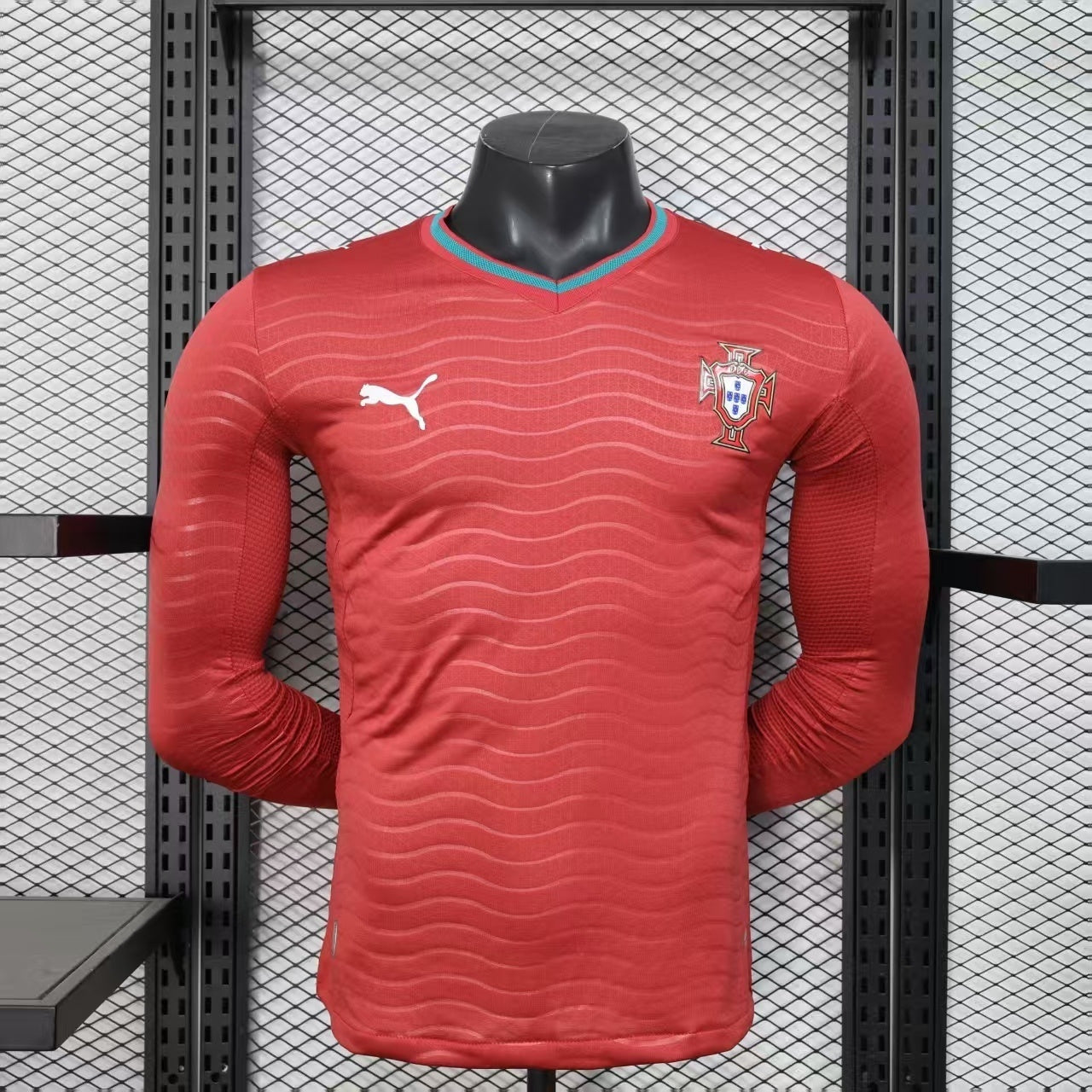 Maillot Portugal Manches Longues Coupe du Monde 2026 Domicile – Player Version