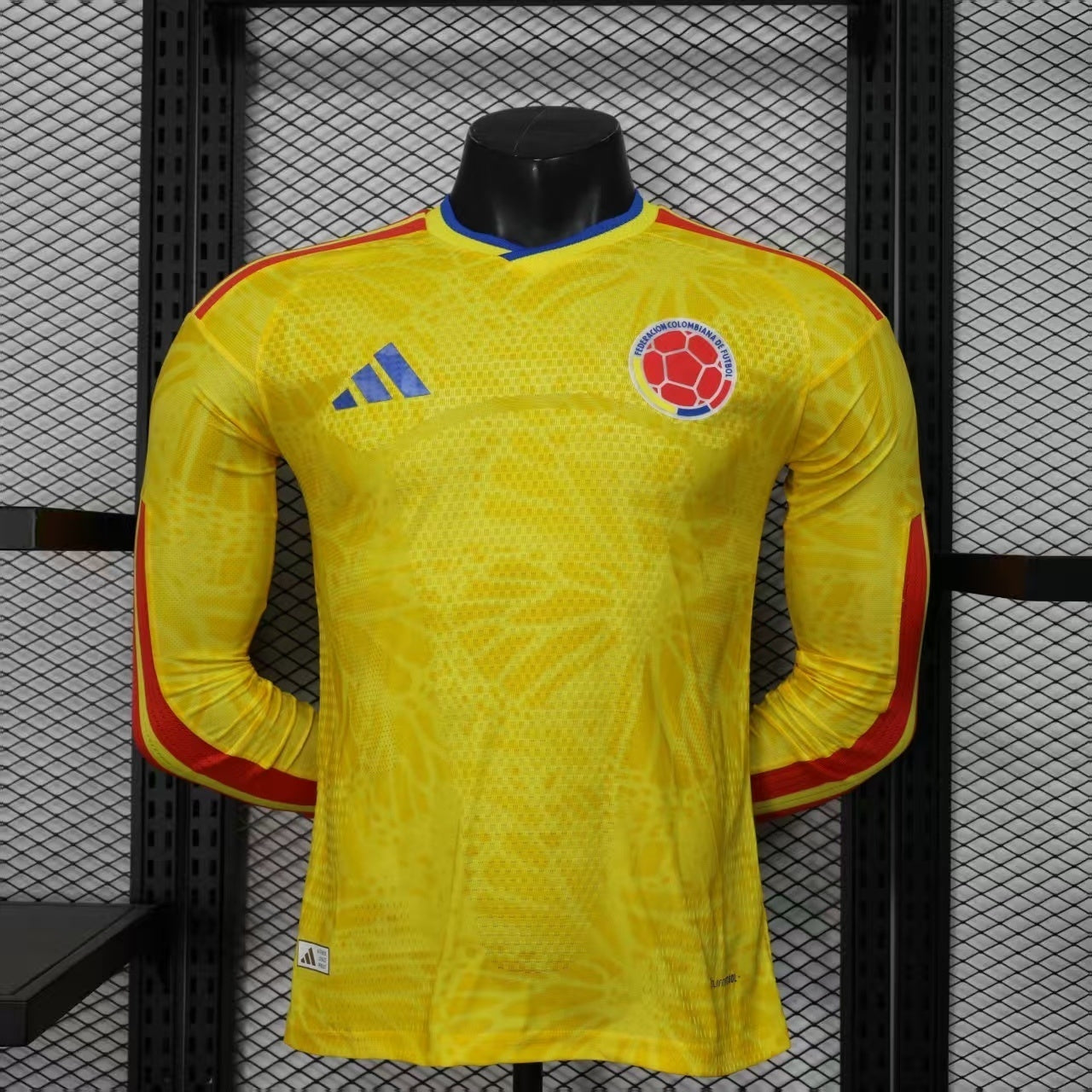 Maillot Colombie Manches Longues Coupe du Monde 2026 Domicile – Player Version