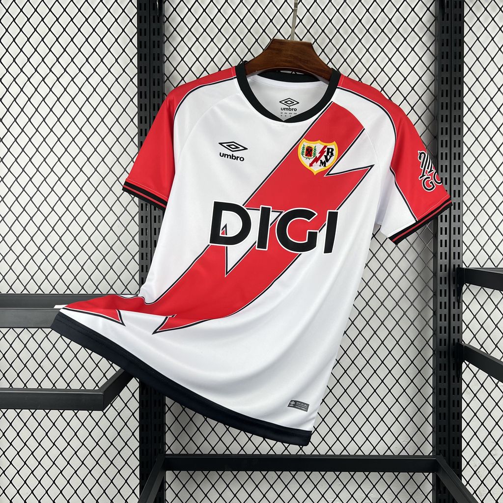 Maillot Rayo Vallecano LaLiga 2025/26 – Domicile