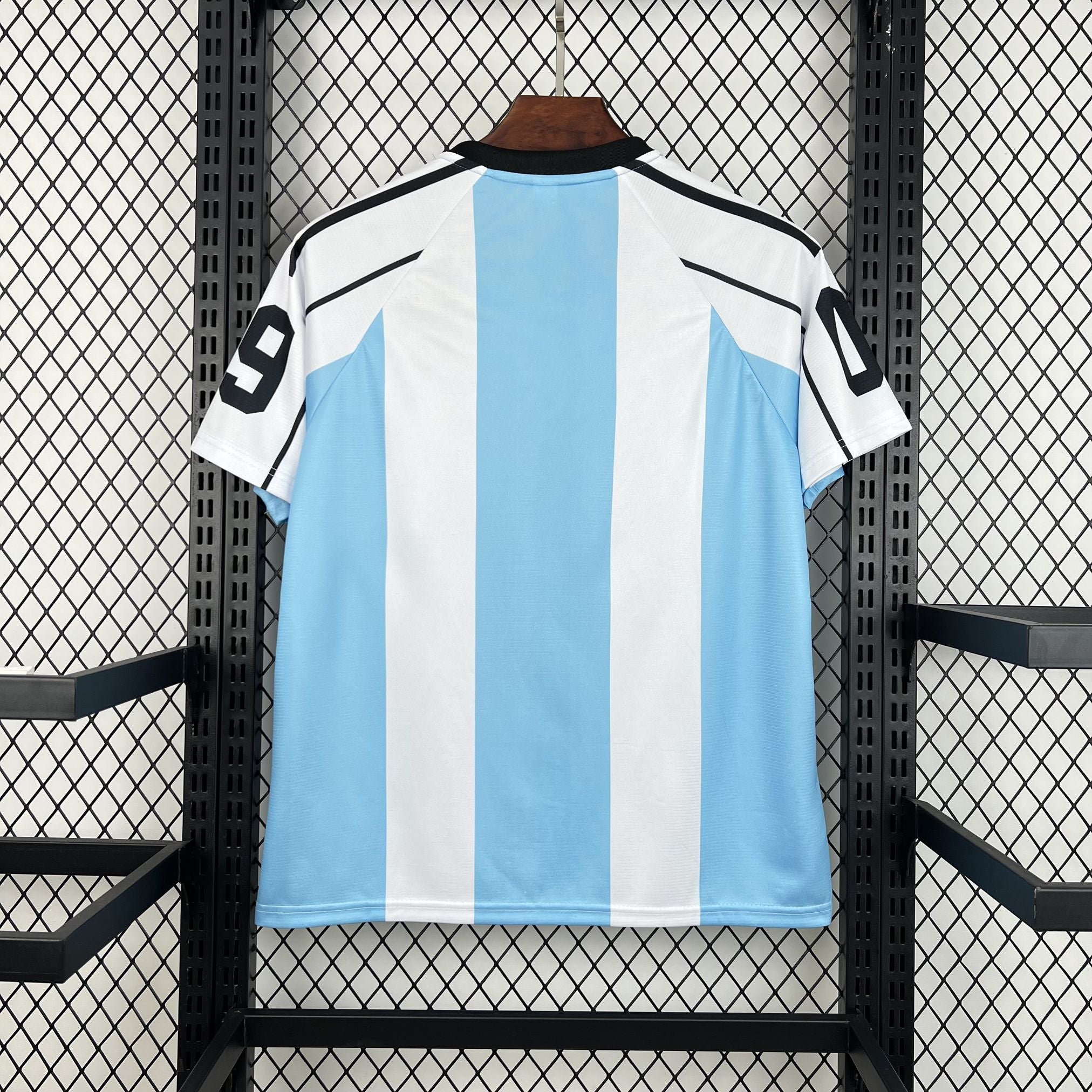 Maillot Bleu Clair Striped Coupe du Monde 2026 – Edition Spécial
