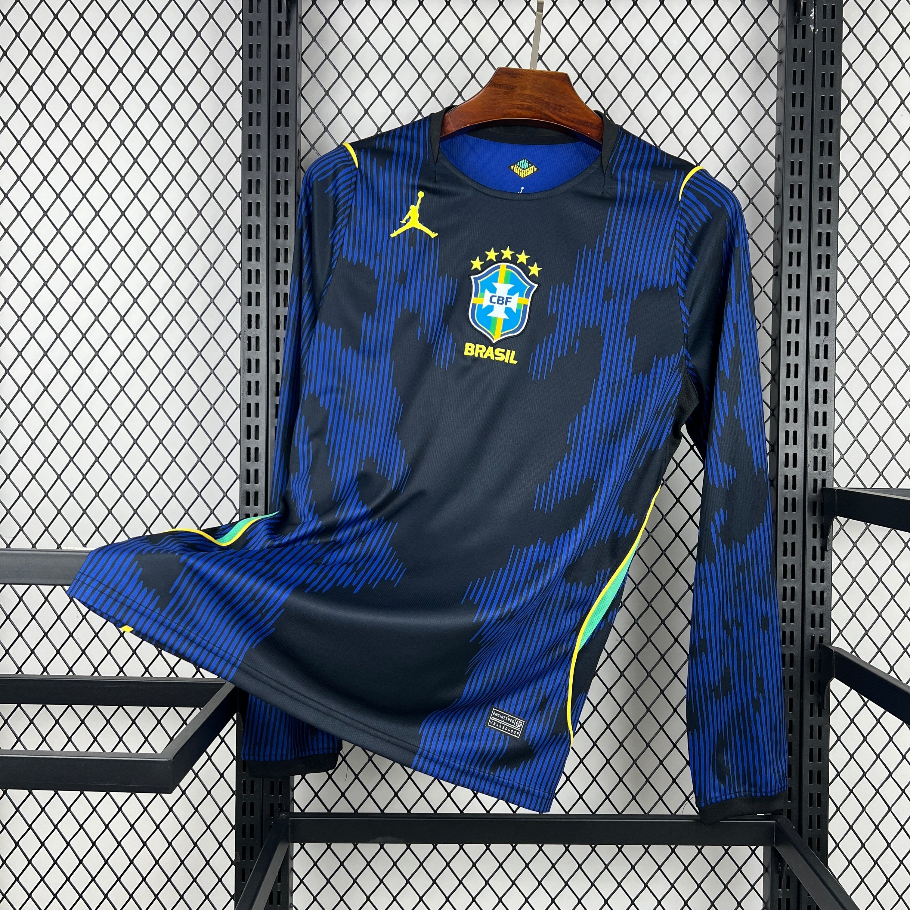 Maillot Brésil Manches Longues Coupe du Monde 2026 - Extérieur