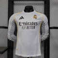 Maillot Real Madrid Manches Longues 2025/26 Domicile – Player Version