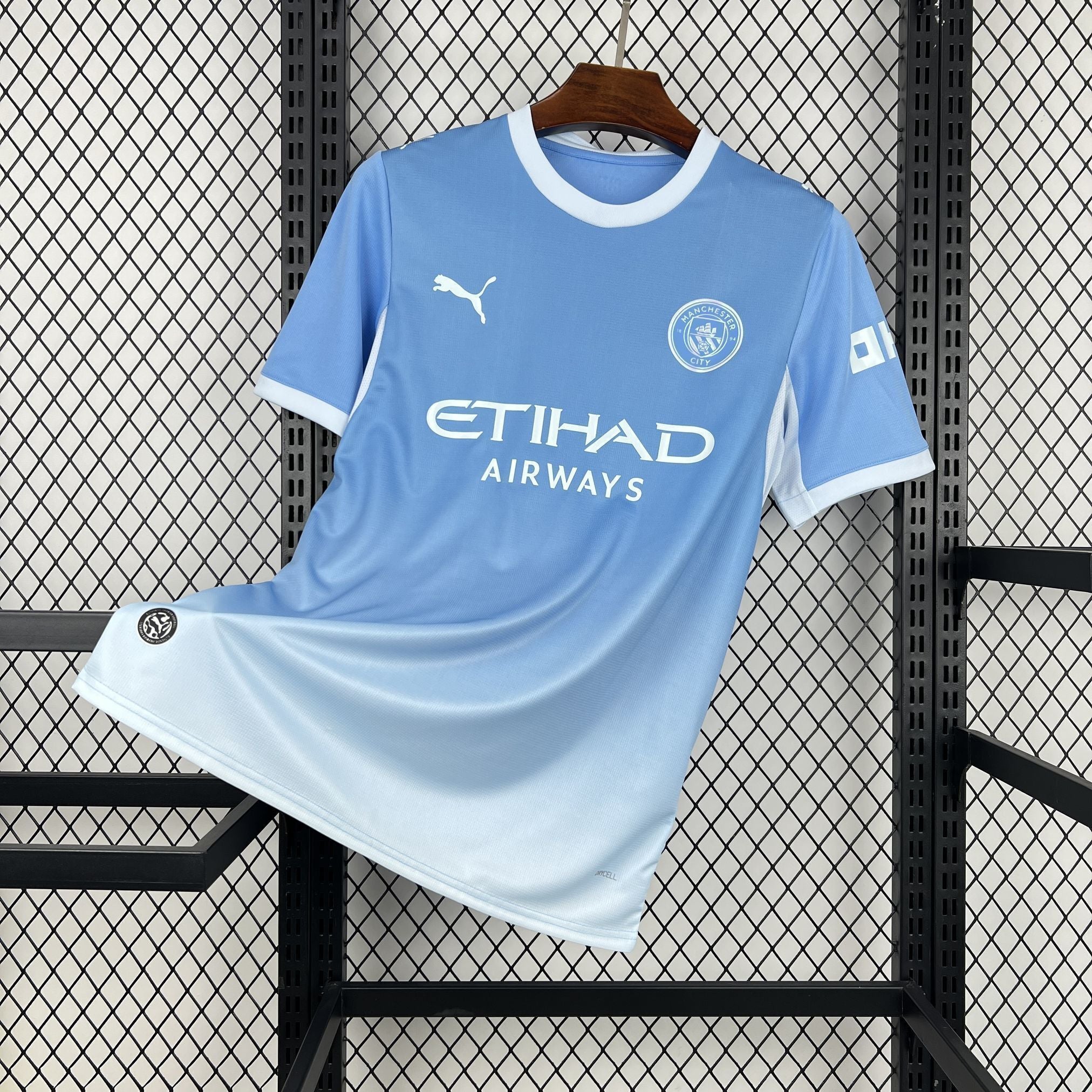Camiseta local del Manchester City de la Premier League 2025/26