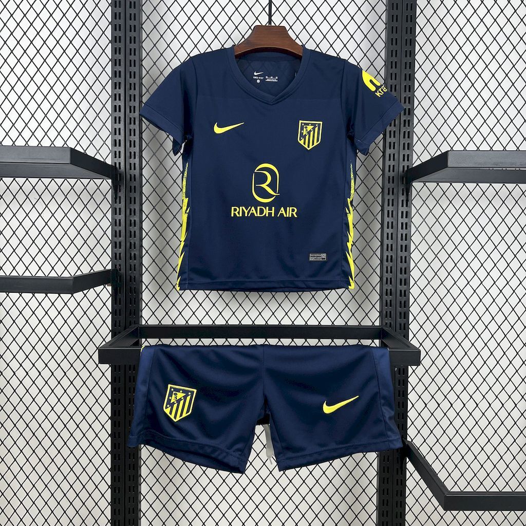 Kit Enfant Atletico Madrid 2025/26 – Extérieur