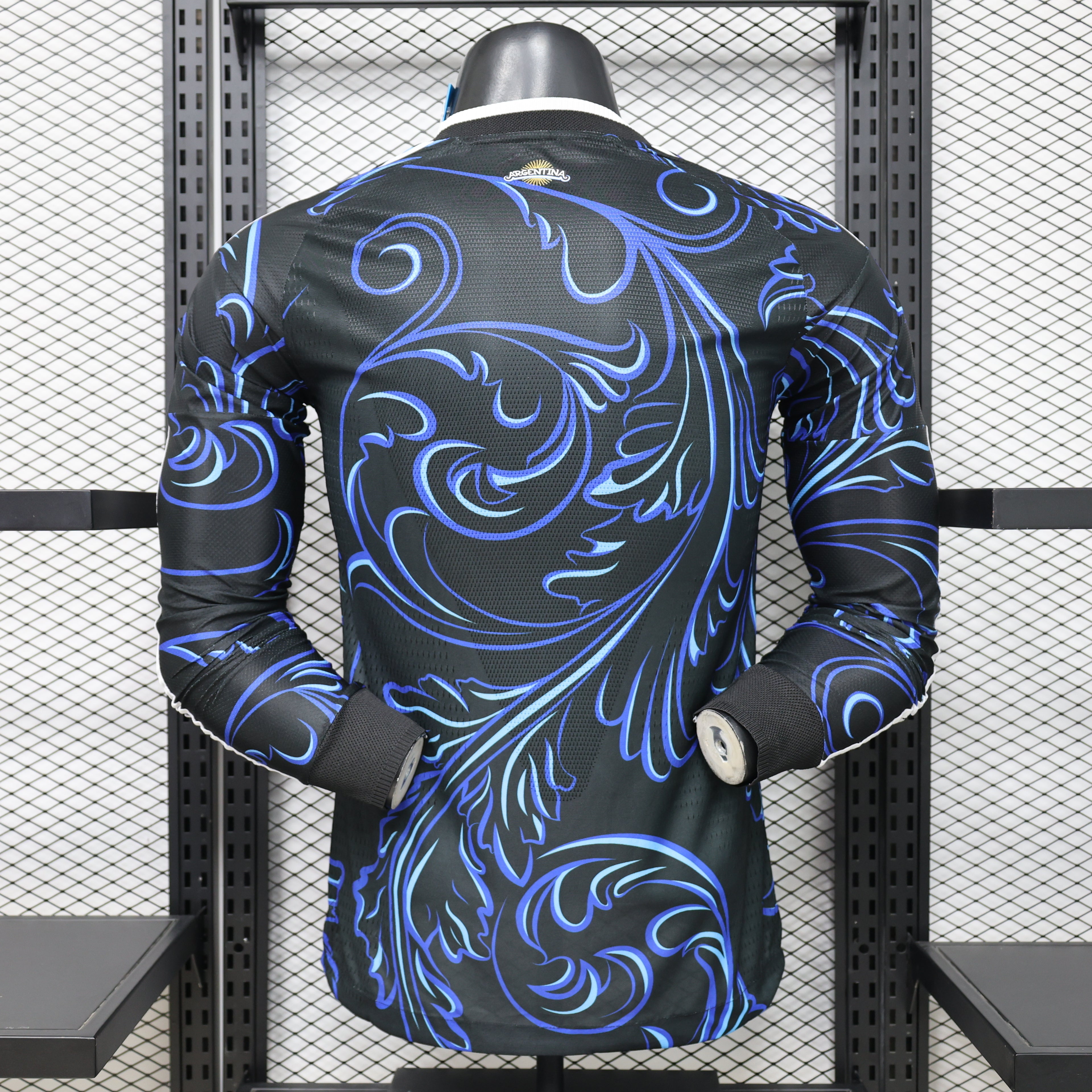 Maillot Argentine Manches Longues Coupe du Monde 2026 Extérieur – Player Version