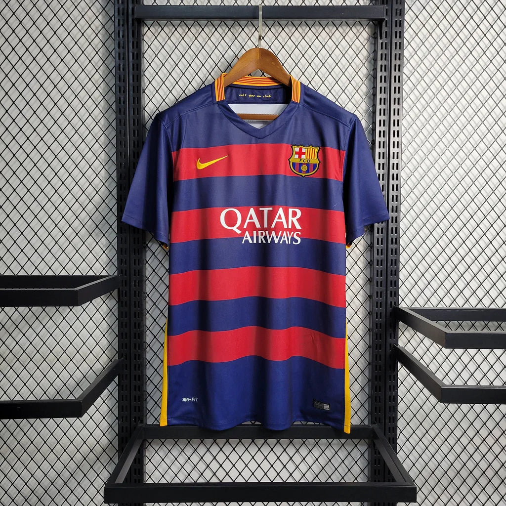 Maillot FC Barcelone 2015/16 Rétro – Domicile