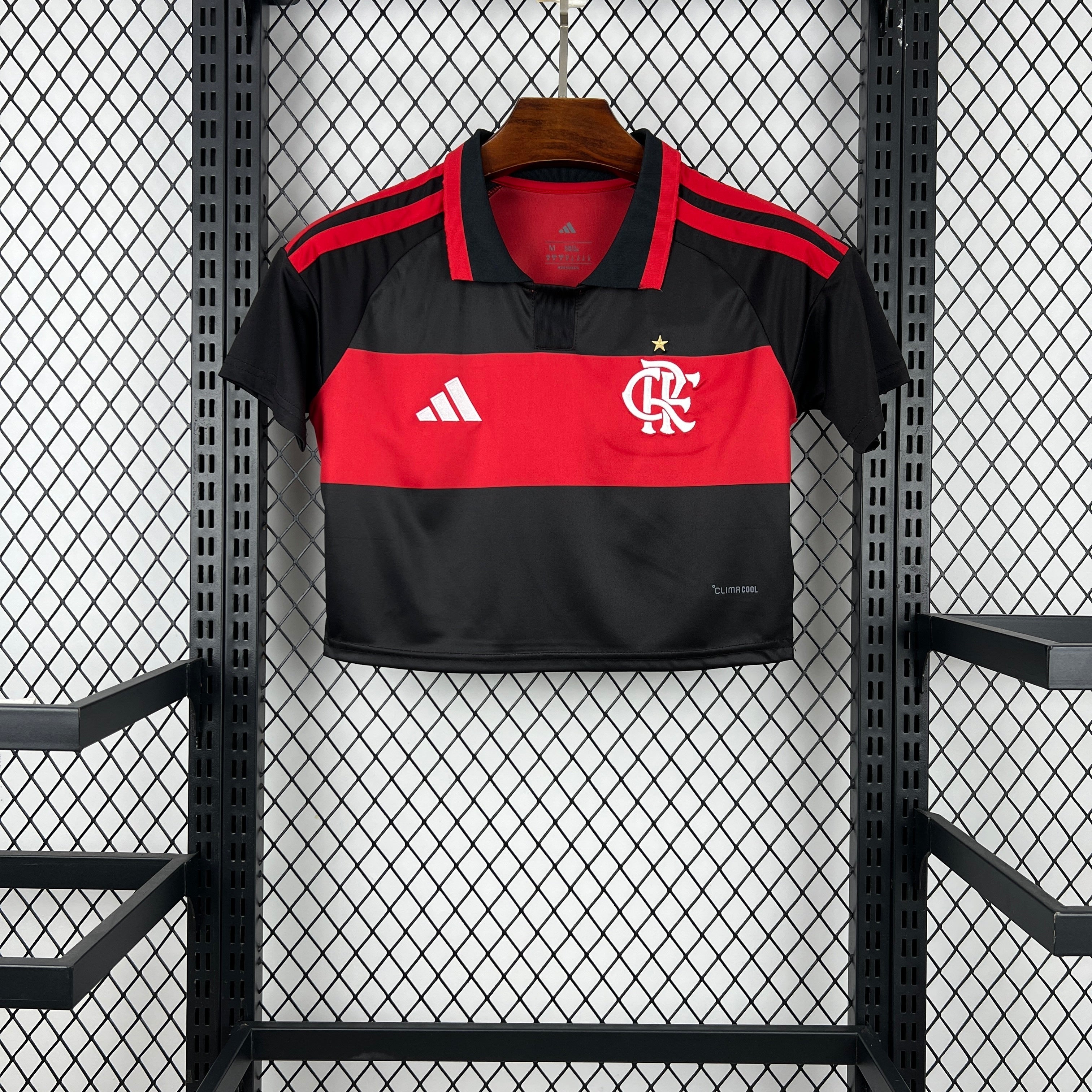 Maillot Flamengo Crop Top 2026/27 – Domicile Women's