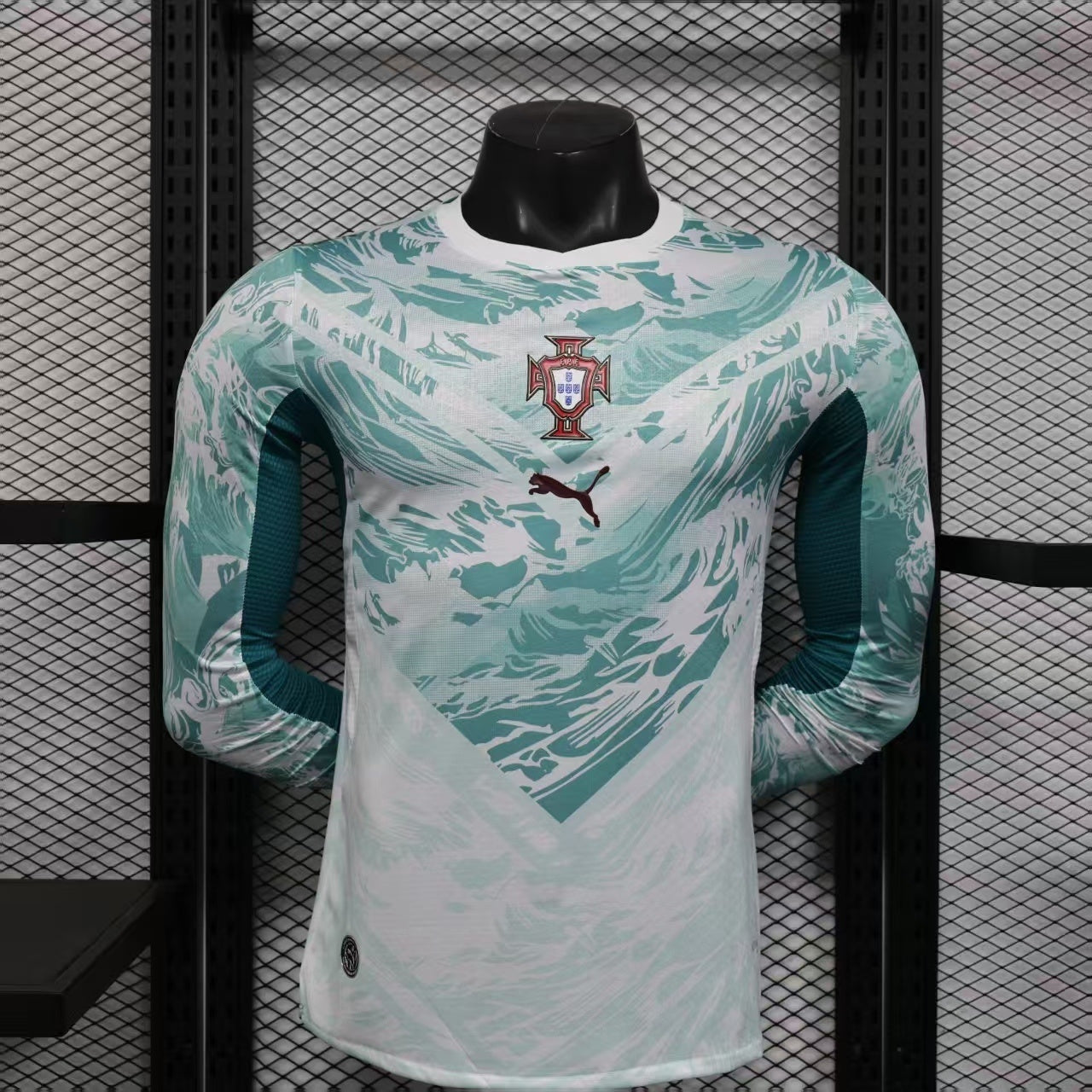 Maillot Portugal Manches Longues Coupe du Monde 2026 Extérieur – Player Version