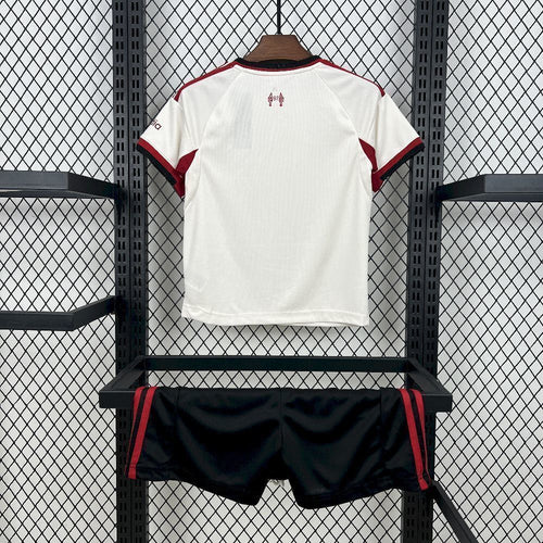 Kit Enfant Liverpool 2025/26 – Extérieur
