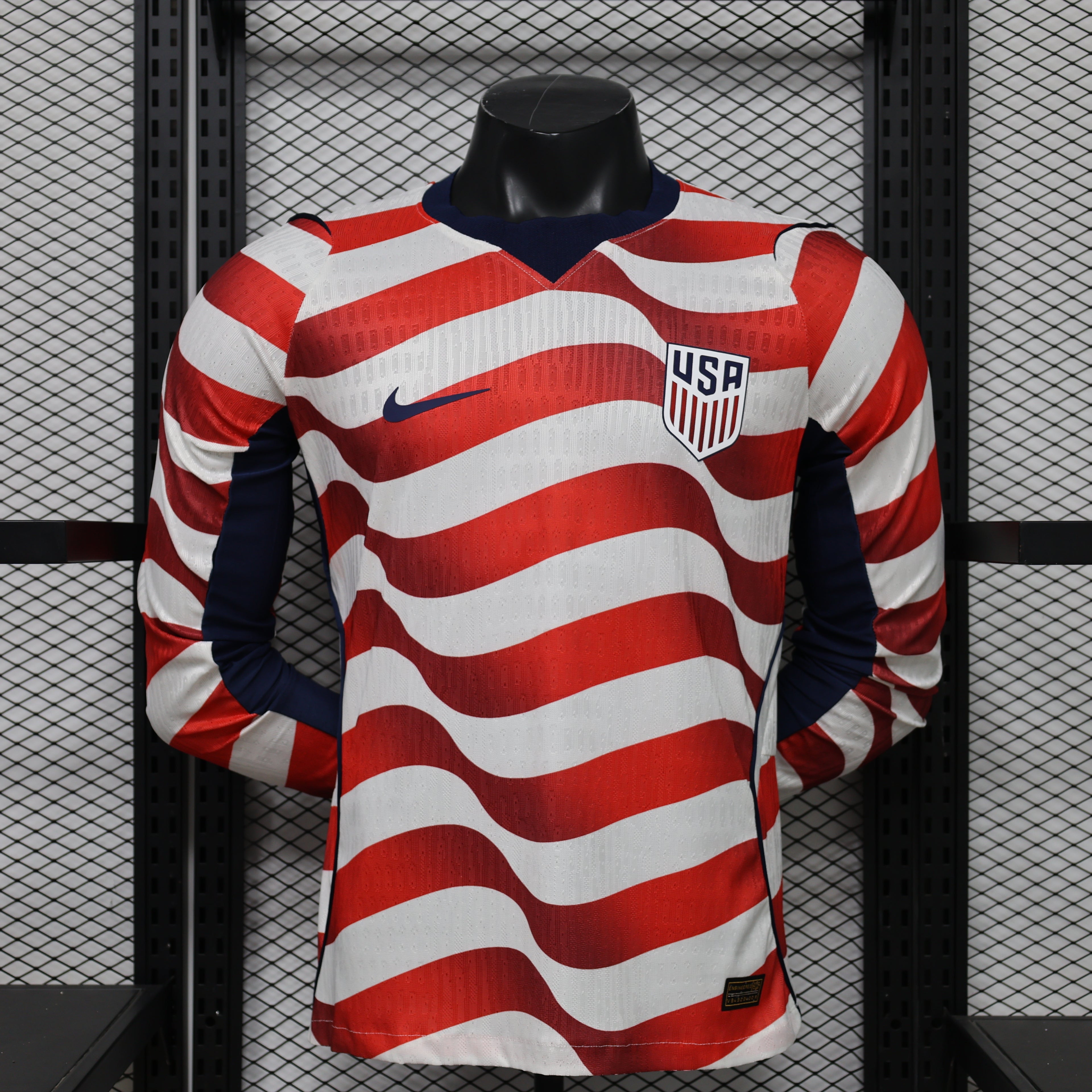 Maillot USA Manches Longues Coupe du Monde 2026 Domicile – Player Version