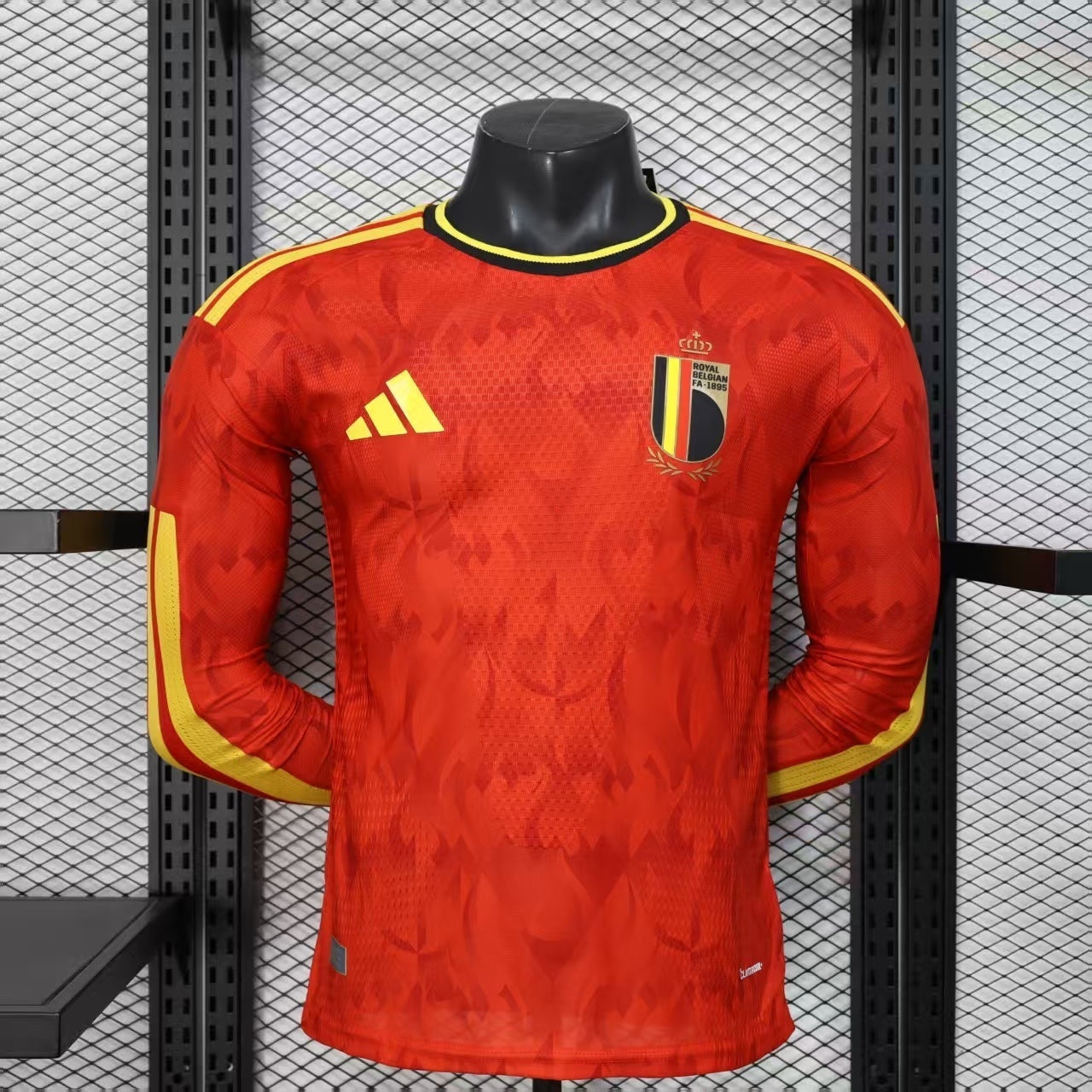 Maillot Belgique Manches Longues Coupe du Monde 2026 Domicile – Player Version