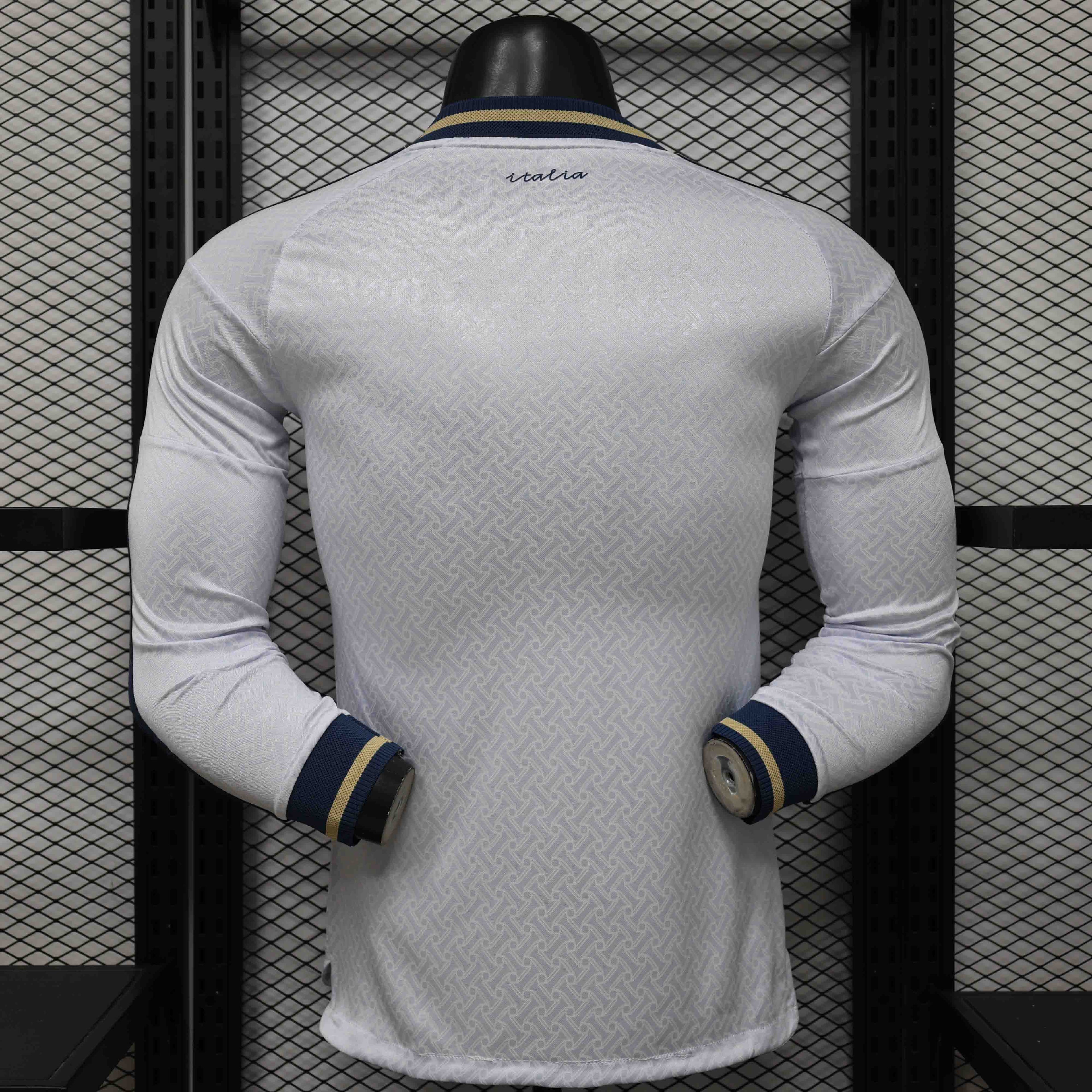 Maillot Italie Manches Longues Coupe du Monde 2026 Extérieur – Player Version