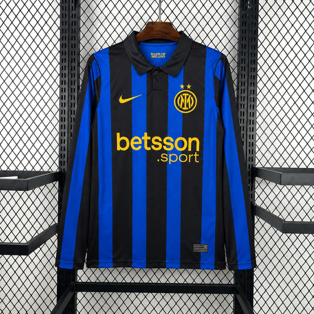 Maillot Inter Milan Manches Longues 2026/27 – Domicile