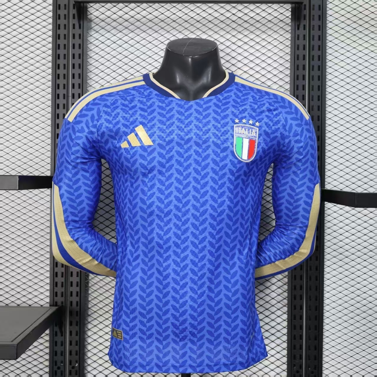 Maillot Italie Manches Longues Coupe du Monde 2026 Domicile – Player Version
